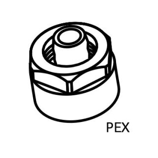 HSK Klemmverschraubung Set für PEX-Rohre