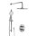HSK Shower Set 1.05 Rund, Oberfläche Chrom