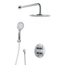 HSK Shower Set 1.04 Rund, Oberfläche Chrom