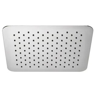 HSK Kopfbrause Eckig, super-flach, Edelstahl poliert, 250 × 250 × 2 mm