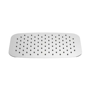 HSK Kopfbrause Softcube, super-flach, Edelstahl poliert, 300 × 200 × 2 mm