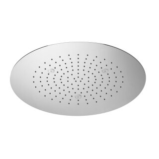 HSK Deckenbündige Kopfbrause, Rund, Edelstahl poliert, Ø 500 mm x 2 mm