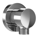 HSK Wandanschlussbogen Rund, Oberfläche Chrom