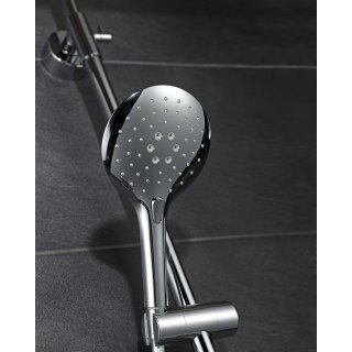 HSK Design-Handbrause AquaSwitch Rund, ohne Brauseschlauch
