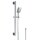 HSK Design-Handbrause AquaSwitch Softcube, inkl. Brauseschlauch, Silber mit Brausestange Softcube