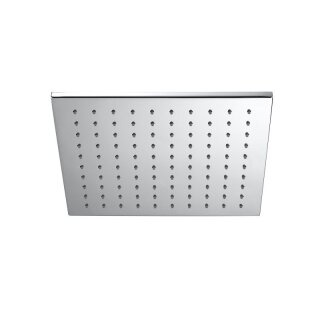 Kopfbrause Eckig, flach, 400 × 400 × 8 mm