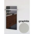 Infrarotheizung Jana, 600 Watt, 1185mmx585mmx39mm, Graphite