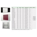 Infrarotheizung Jana, 300Watt, 585mmx585mmx39mm, schwarz