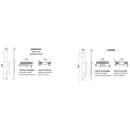 Glass1989 Dampfdusche Mimesi-S für Ecke, Sondermass bis 120x100cm