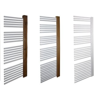 Badheizkörper Alina L links offen, 1670 x 600, RAL9016, links offen