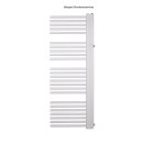 Badheizkörper Alina L links offen, 1670 x 600, RAL9016, links offen