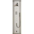 Duschsäule in Hardlite weiss matt