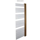 Badheizkörper Alina L links offen, 1300 x 500, RAL9016, links offen