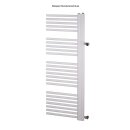 Badheizkörper Alina L links offen, 1300 x 500, RAL9016, links offen