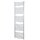 Badheizkörper Sophie, Standard, 1850mm x 500mm, gebogen, Mittelanschluss, RAL9016