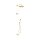 Tres Tres Clasic, Elektronisches Unterputz-Showerset, 24k Gold