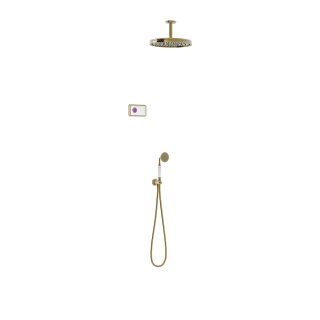 Tres Tres Clasic, Elektronisches Unterputz-Showerset, Altmessing
