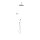 Tres Tres Clasic, Elektronisches Unterputz-Showerset, chrom