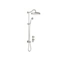 Tres Tres Clasic, UP Thermostat Showerset, Edelstahloptik