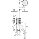 Tres Tres Clasic, Thermostatset Unterputz Wannenbatterie,...