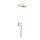 Tres Tres Clasic, UP Thermostat Showerset, 24k Gold