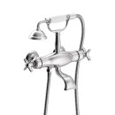 Tres Tres Clasic, Thermostat Wannenbatterie, chrom