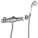 Tres Tres Clasic, Thermostat Brausebatterie, chrom