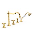 Tres Tres Clasic, Wannenrandbatterie, 24k Gold