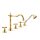 Tres Tres Clasic, Wannenrandbatterie, 24k Gold