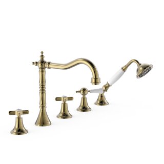 Tres Tres Clasic, Wannenrandbatterie, Altmessing