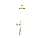 Tres Tres Clasic, Unterputz Brauseset, 24k Gold