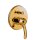 Tres Tres Clasic, Unterputz-Einhandmischer (2-Wege), 24k Gold