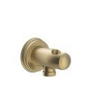 Tres Tres Clasic, Brausenhalter, Altmessing matt