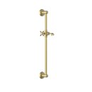 Tres Tres Clasic, Brausenstange, Altmessing matt