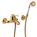 Tres Tres Clasic, Einhebel Wannenmischer, 24k Gold