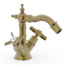 Tres Tres Clasic, Bidetbatterie, Altmessing matt