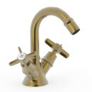 Tres Tres Clasic, Bidetbatterie, Altmessing matt