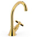 Tres Tres Clasic, Waschtischarmatur Kaltwasser, 24k Gold