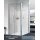 Novellini Young T2+S2 Seitenwand für Pendeltür , Grösse 97-99cm , Profilfarbe weiss