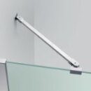 Novellini Young T2F+S Pendeltür, Grösse 167-171cm , Profilfarbe schwarz matt