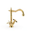 Tres Tres Clasic, Waschtischbatterie, 24k Gold