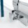 Novellini Lunes 2.0 RF Runddusche, Grösse 72-75cm x 87-90cm, Profilfarbe chrom