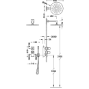 Tres Project-Tres, Thermostatset Unterputz Brausebatterie...