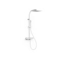 Tres Project-Tres, Thermostat-Brausebatterie, weiss matt