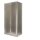 Novellini Lunes 2.0 SFT  Falttür 2-teilig für Seitenwand, Grösse 78-84cm, Profilfarbe silber