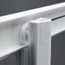 Novellini Lunes 2.0 BST2  Klapptür, Grösse 72-78cm, Profilfarbe silber