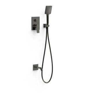 Tres Project-Tres, Unterputz Brauseset Rapid-Box, Metallic-schwarz