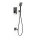Tres Project-Tres, Unterputz Brauseset Rapid-Box, Metallic-schwarz