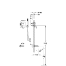 Tres Project-Tres, Unterputz Brauseset Rapid-Box, chrom