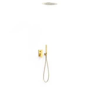 Tres Project-Tres, Unterputz Brauseset Rapid-Box, 24k Gold